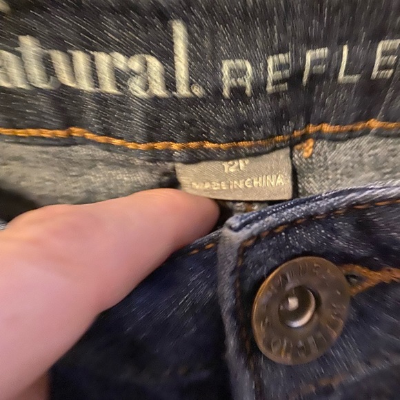 EUC Natural Reflections denim jeans. Size 12P. - Picture 3 of 11